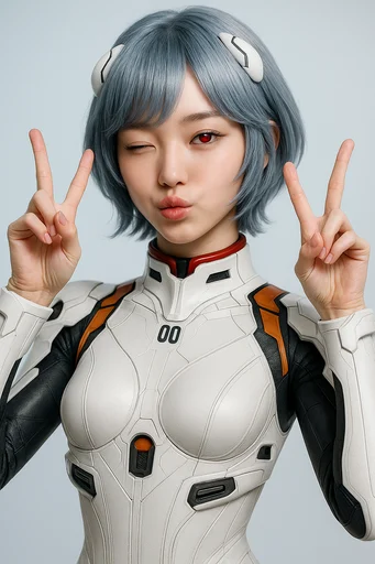 Rei Ayanami Portrait