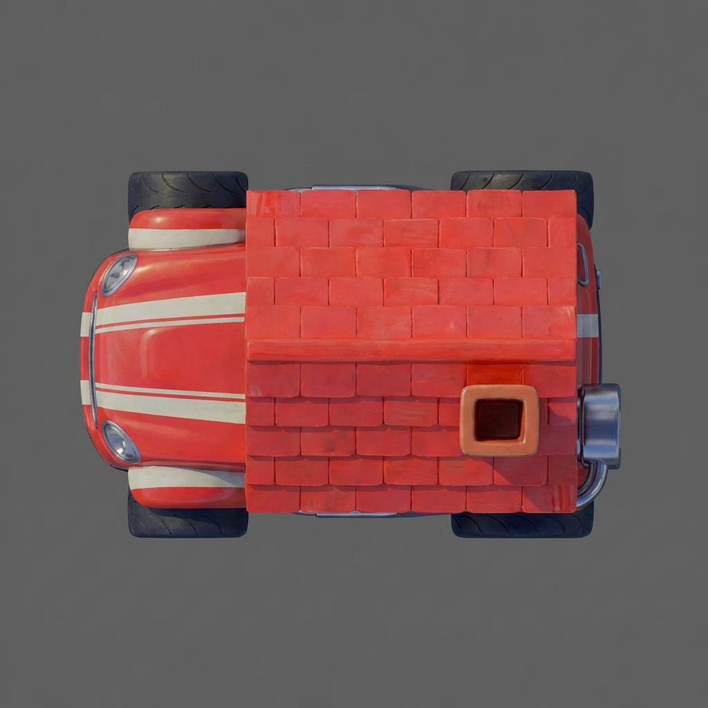 Example output from Orthographic view generator