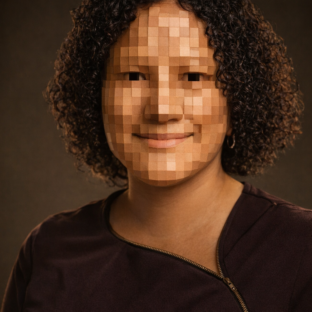 Example output from Pixelated Face Privacy