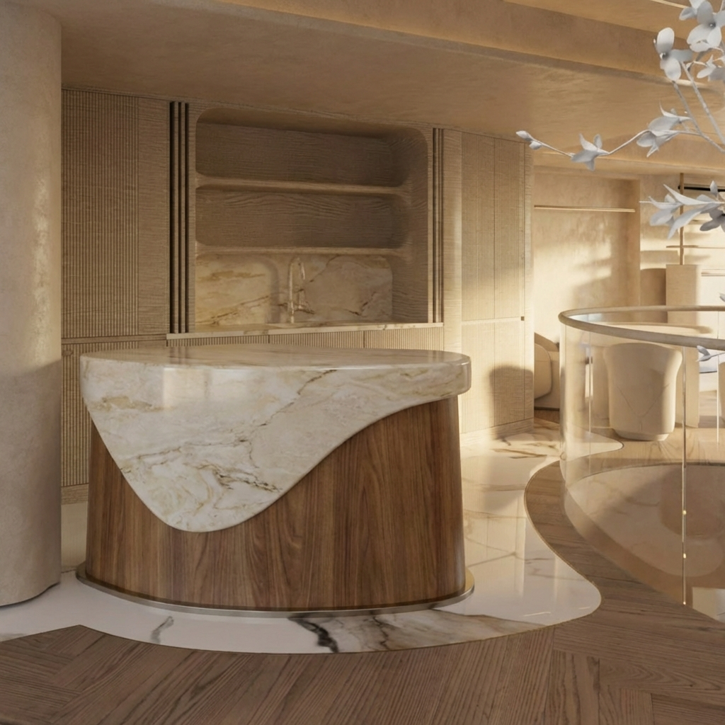 Example output from White to Textured