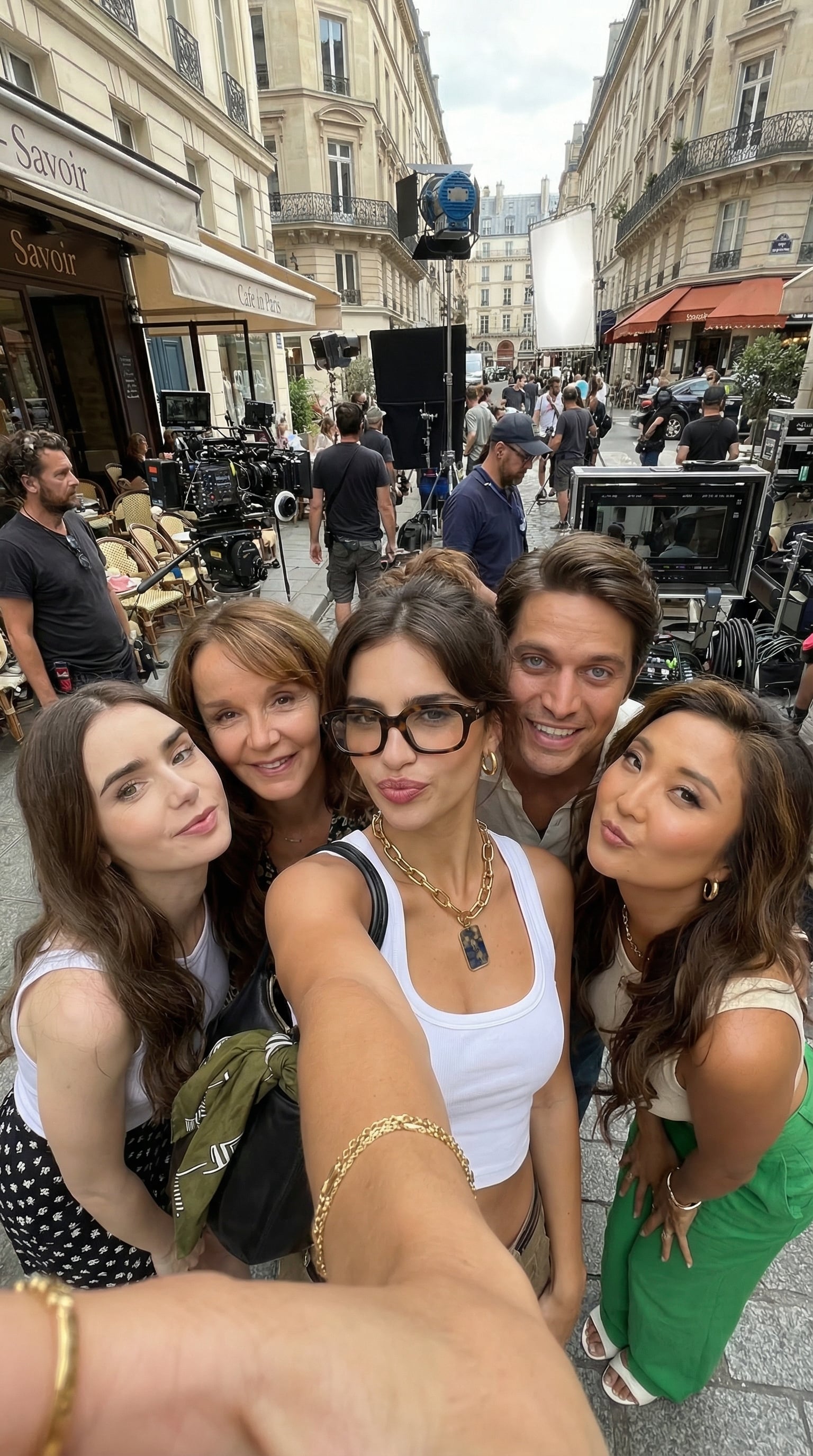 Example output from On Set Selfie Generator