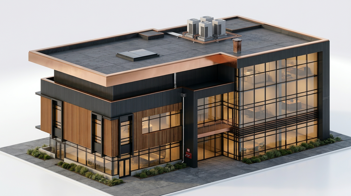 Example output from Building creator