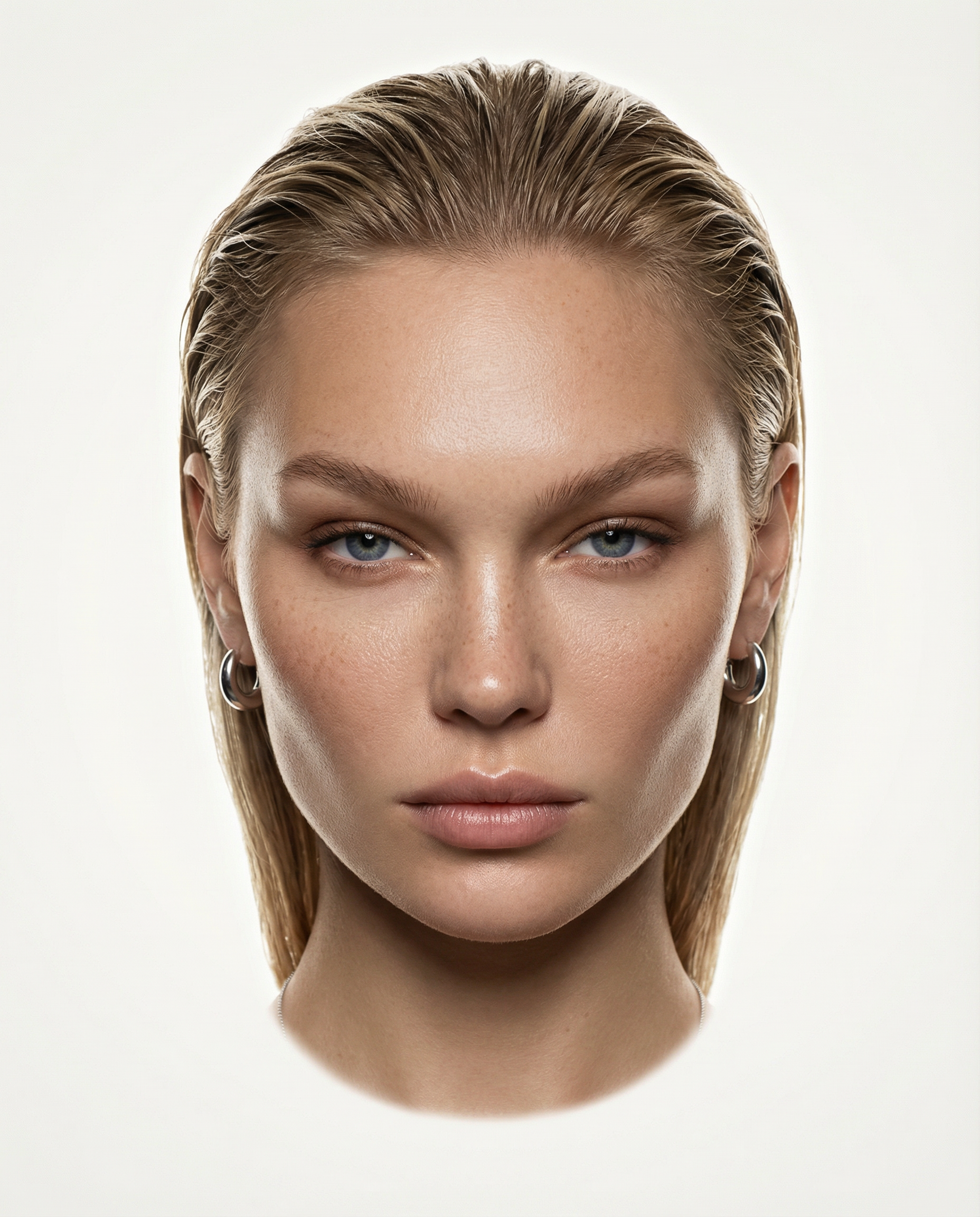 Example output from Wet Slick Hair Editorial