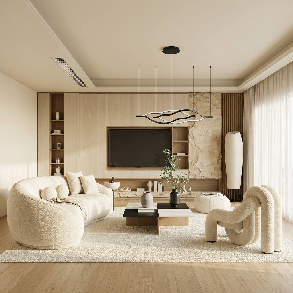 Example output from ARQTECH - MOODBOARD