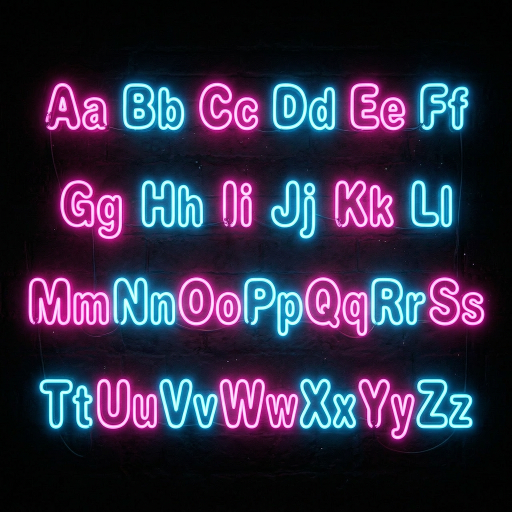 Example output from test font  tool