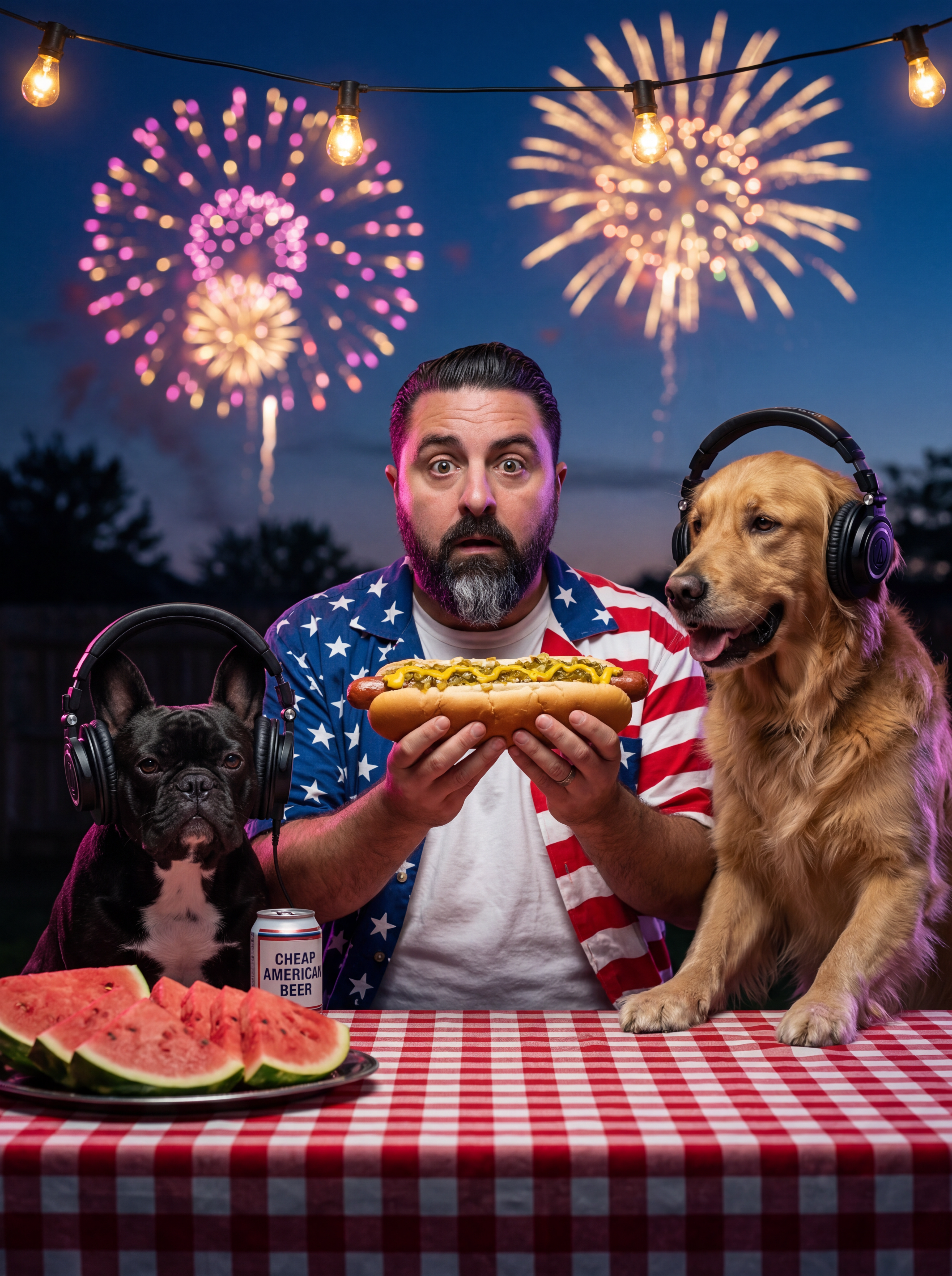 Example output from Goldie and Frenchie and Me