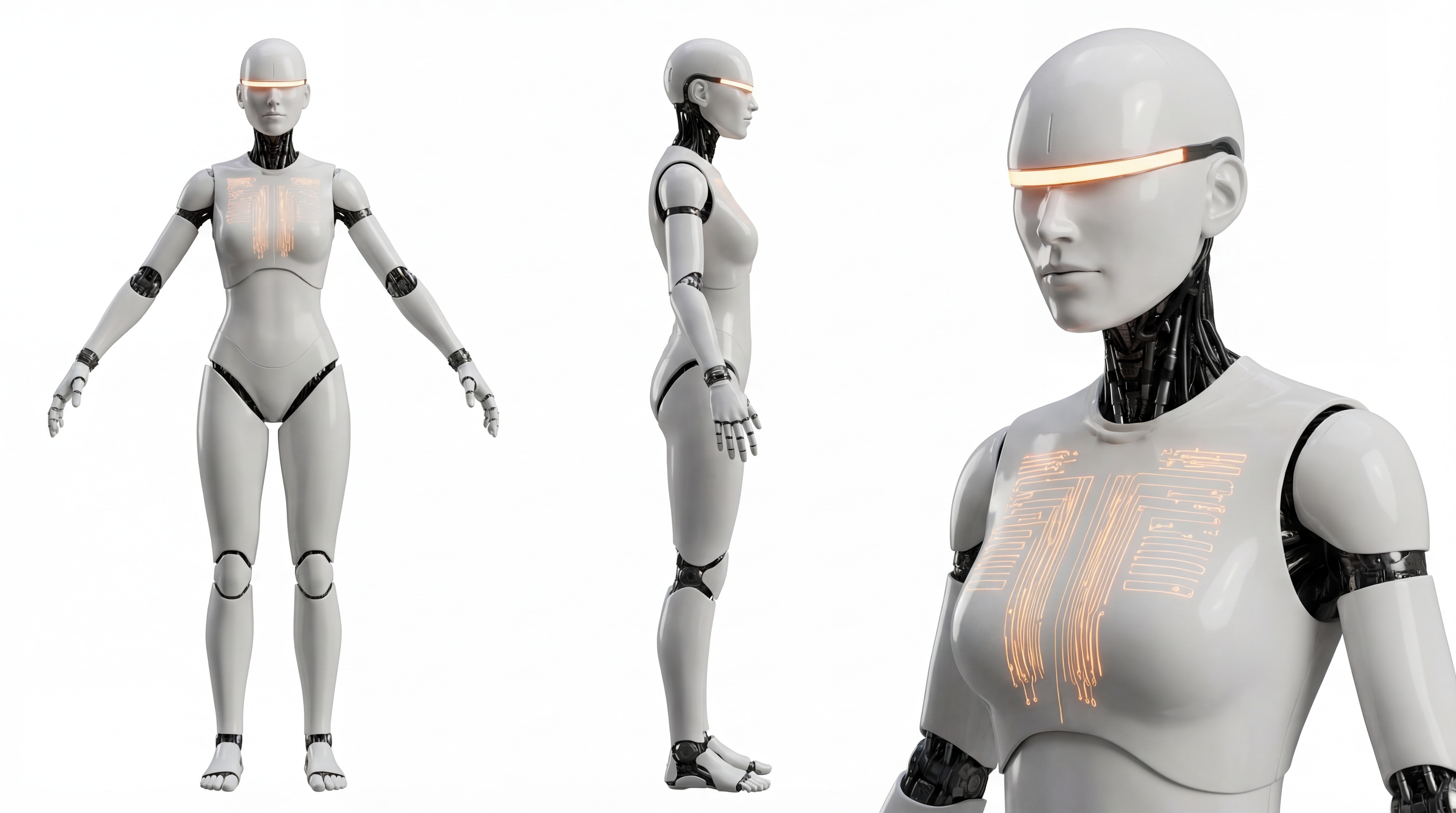 Example output from character bulding