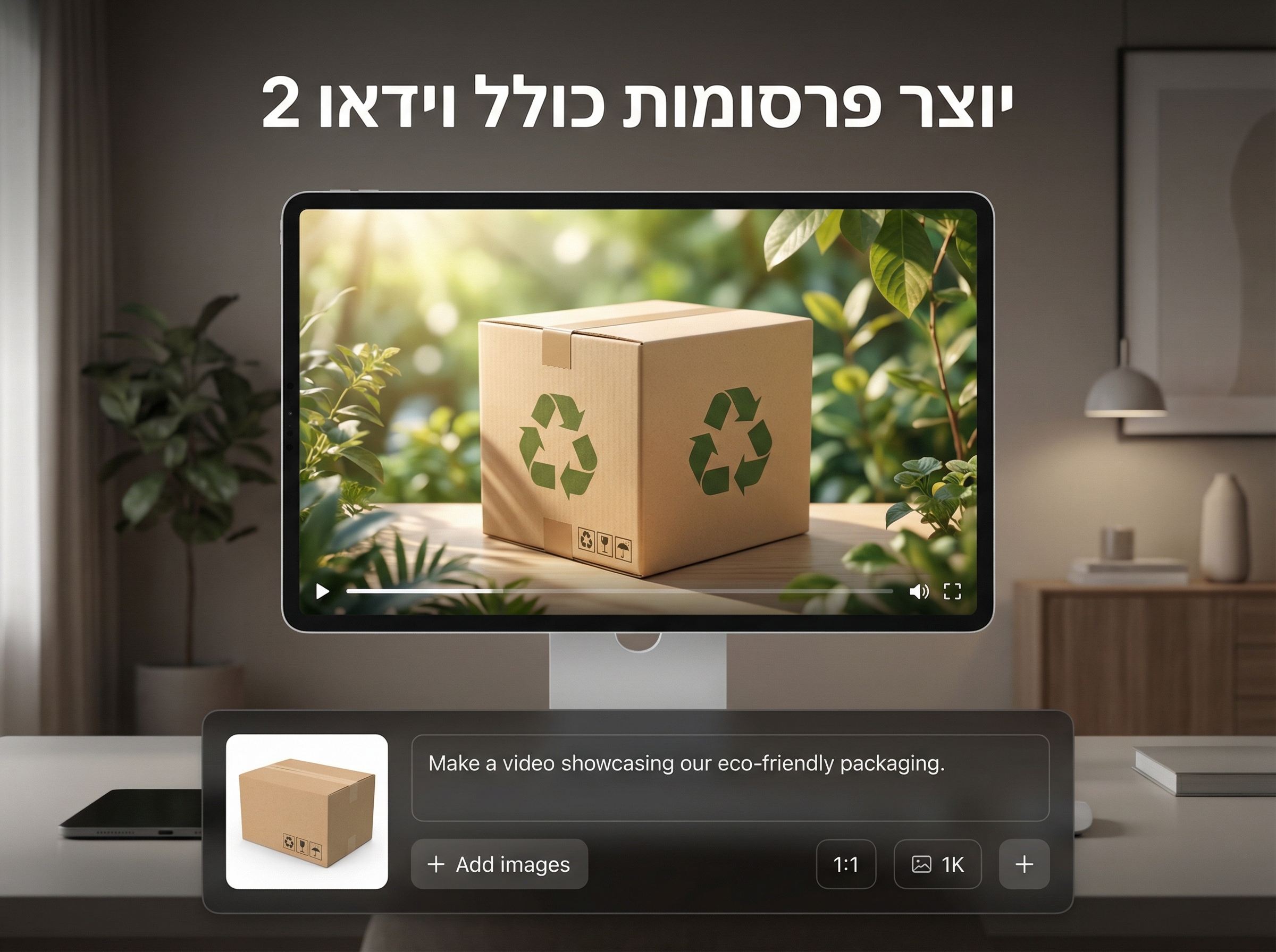 Built-in ad copy variations