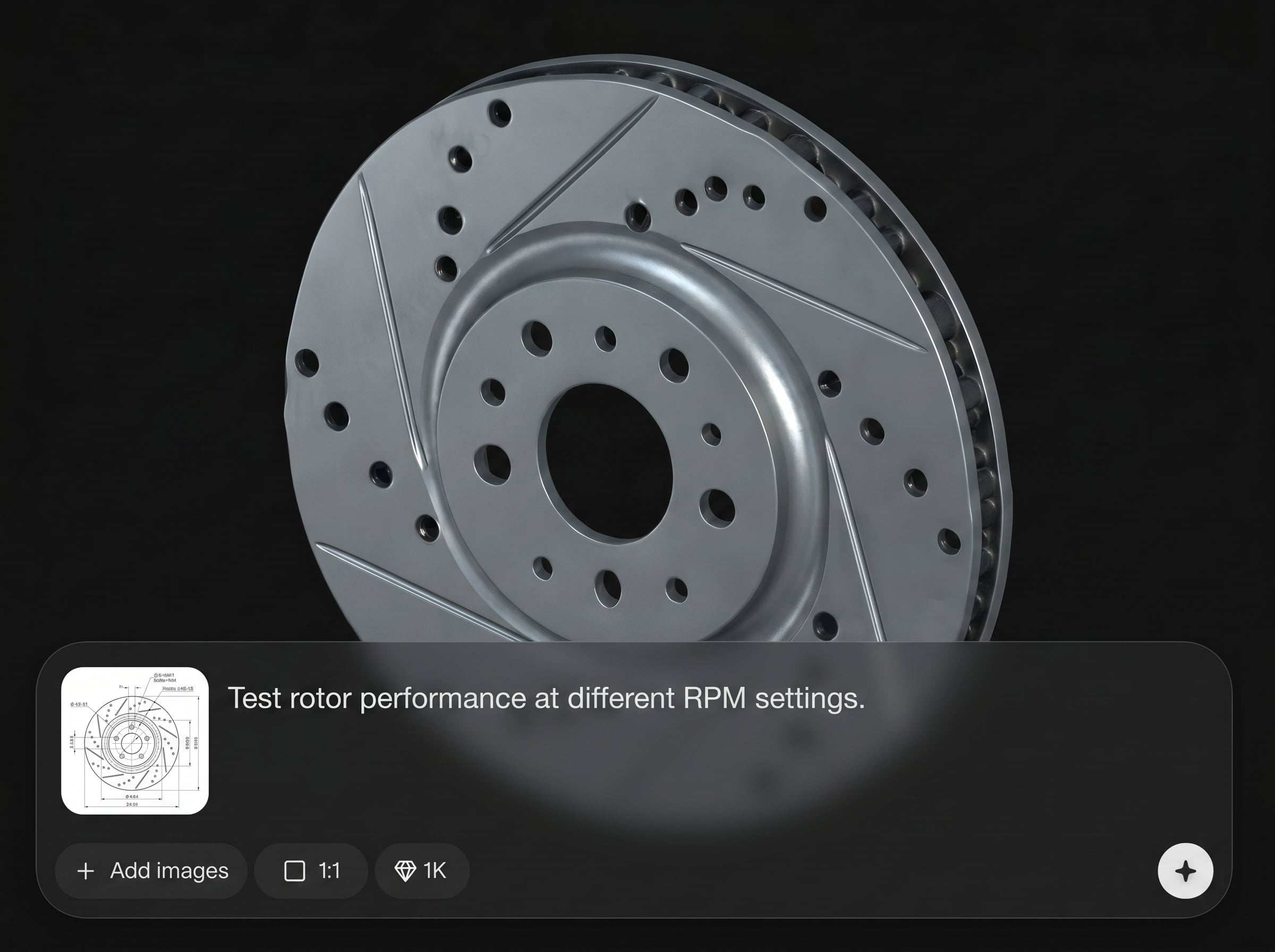 3D rotor simulation runs