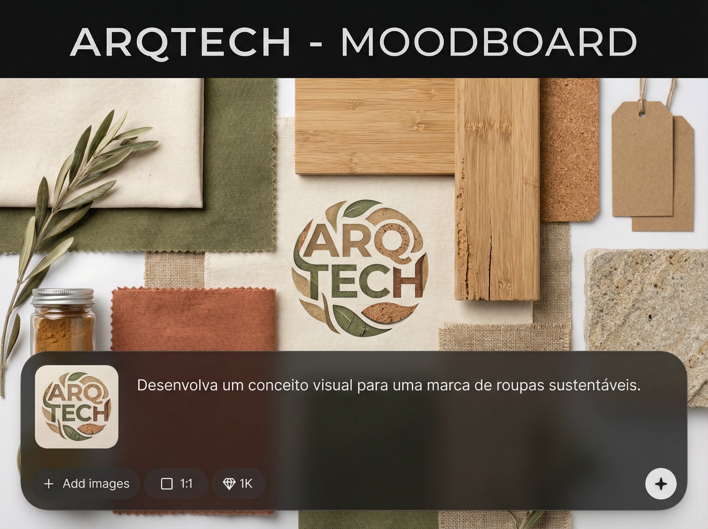 Brief-to-moodboard automation