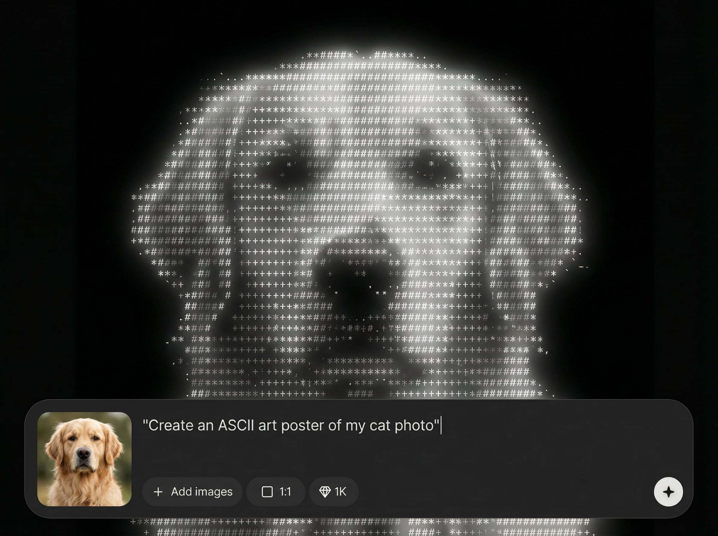 Photo-to-ASCII conversion