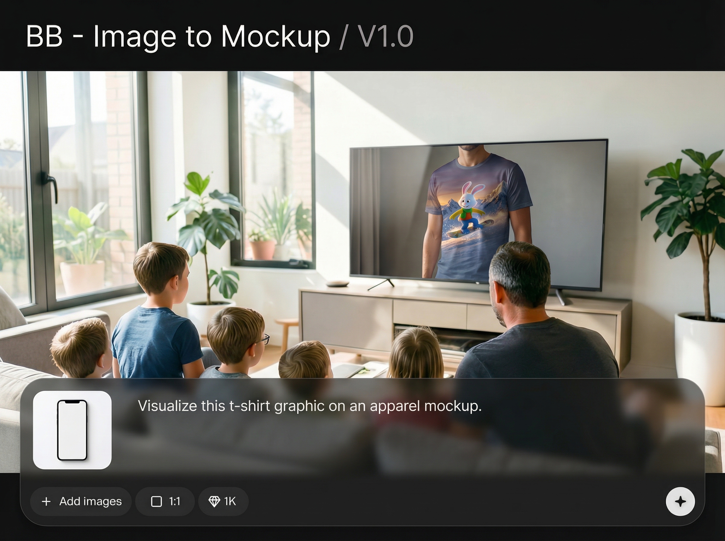Scene-ready marketing visuals