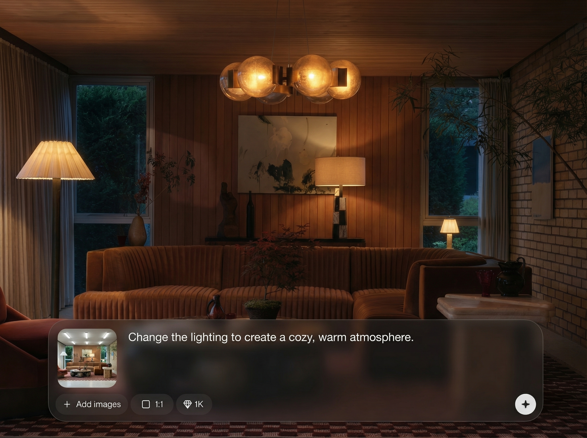 Realistic AI relighting