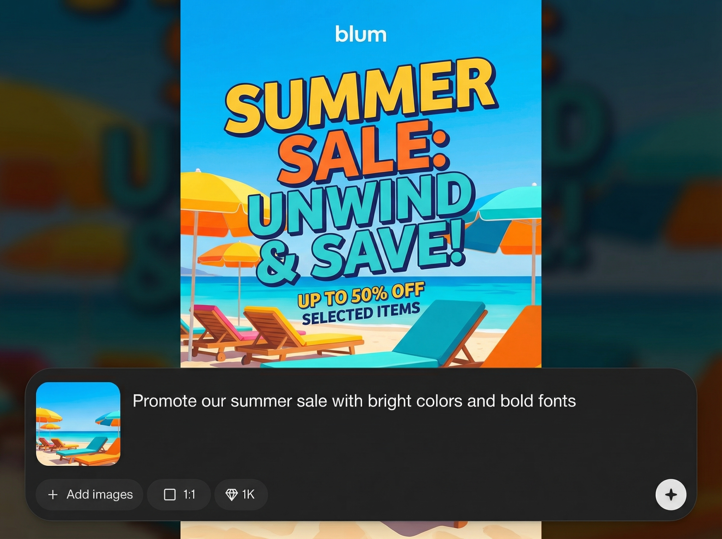 Image-to-poster layout