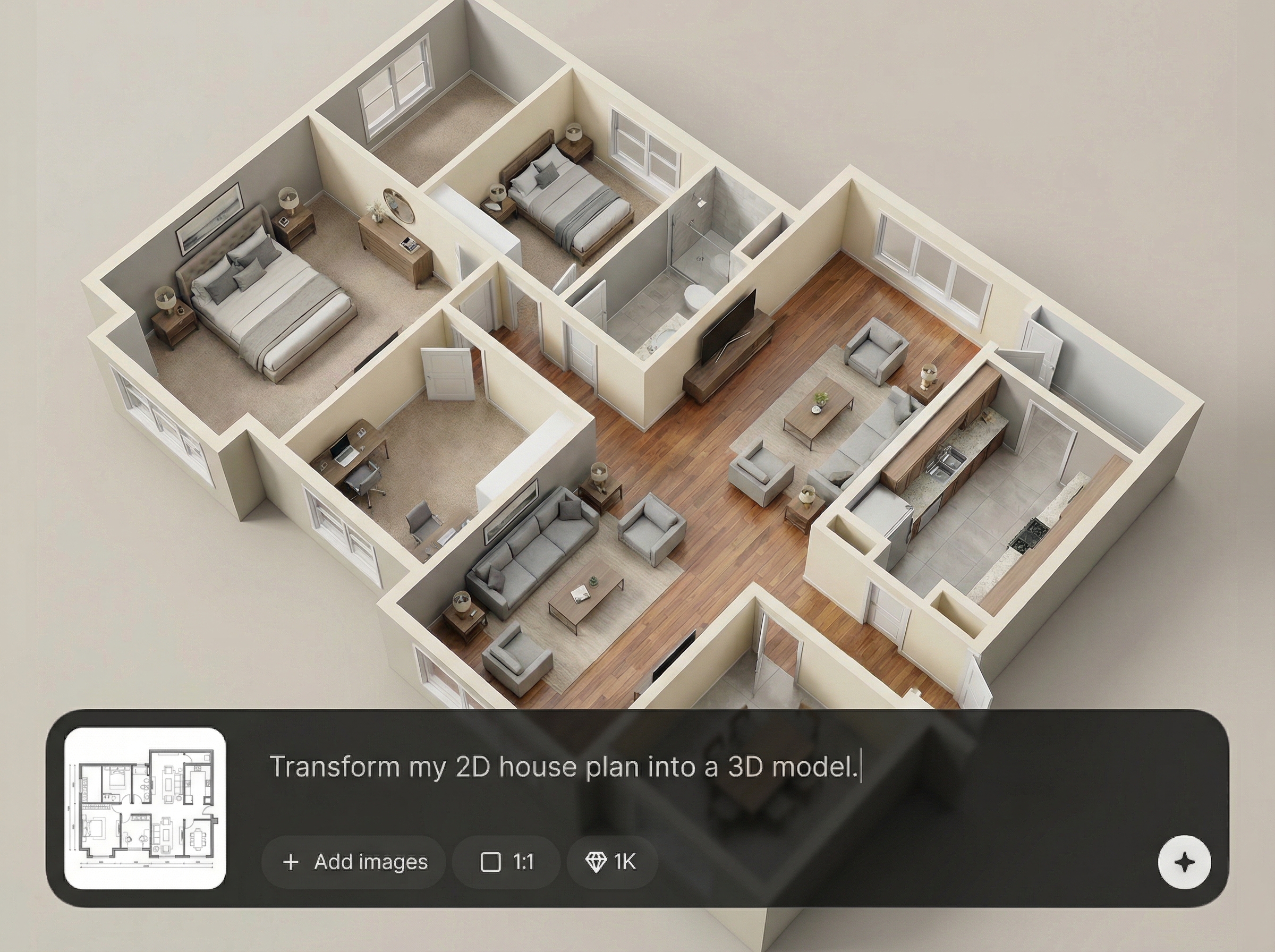 Smart wall & room detection