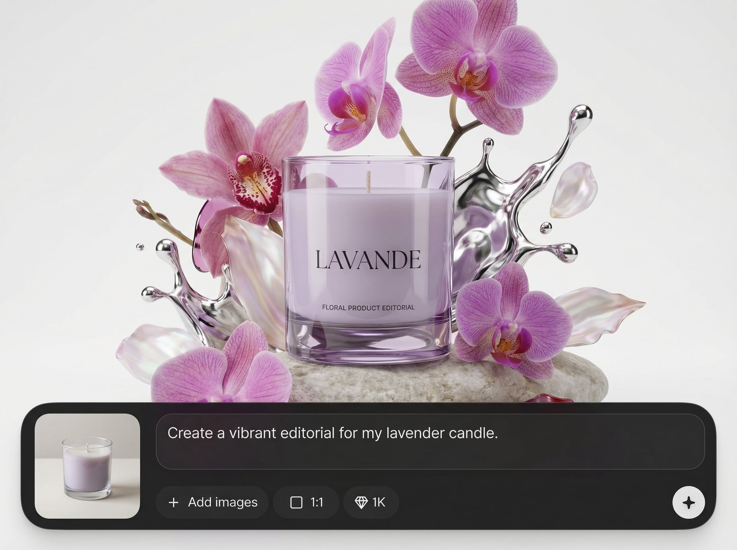 One-click editorial scenes
