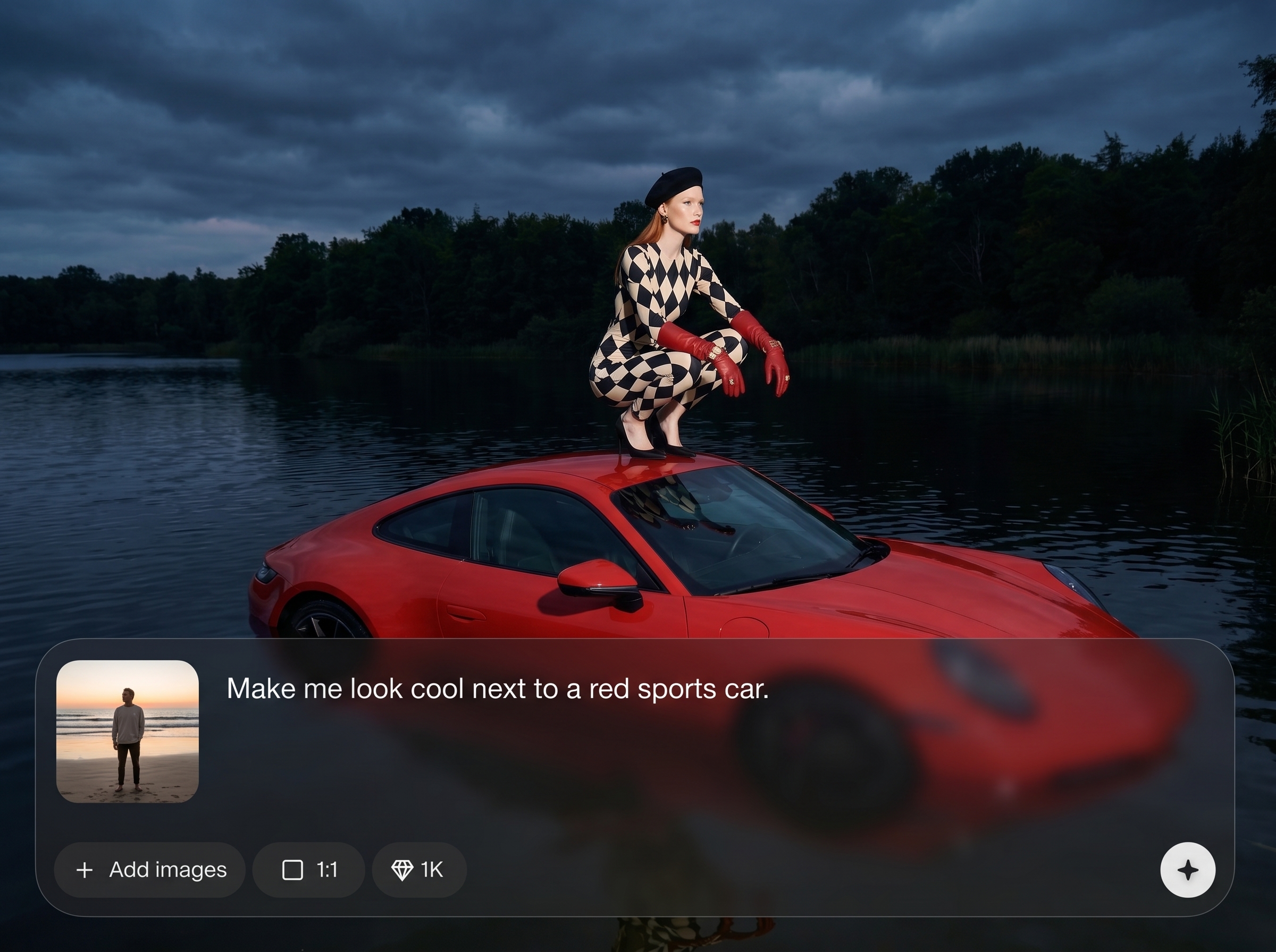 Full-body image-to-image AI
