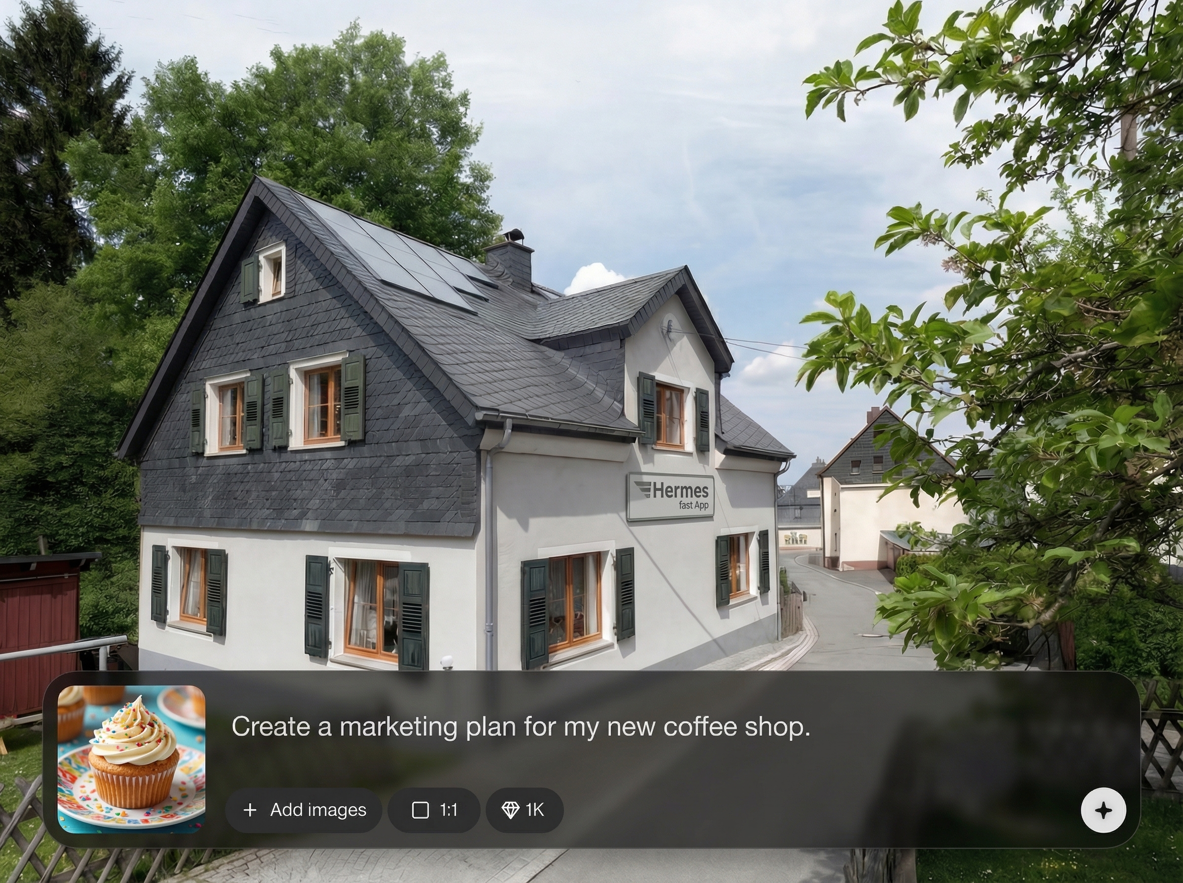 Instant AI copy generation