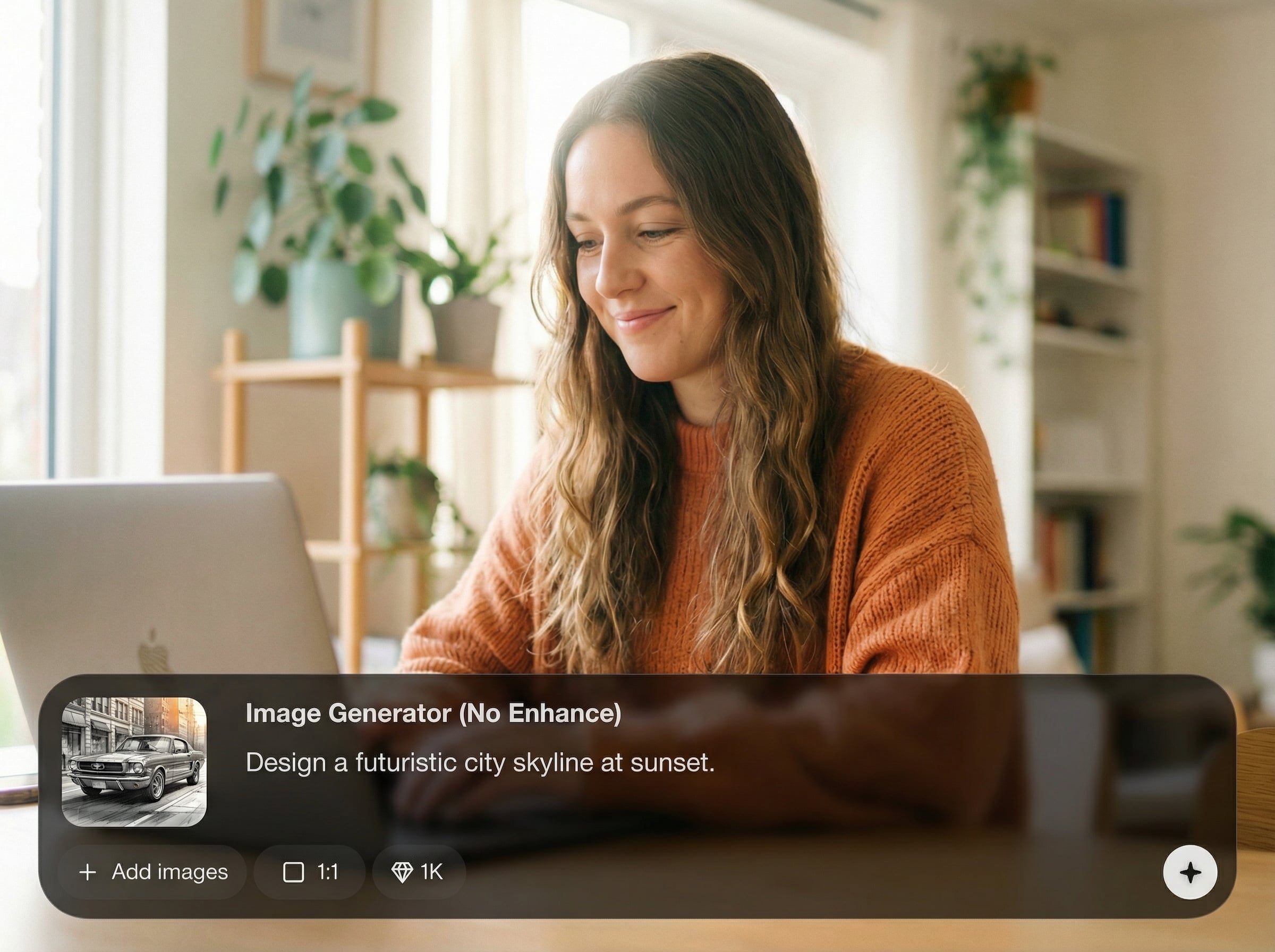 Fast prompt-to-image workflow