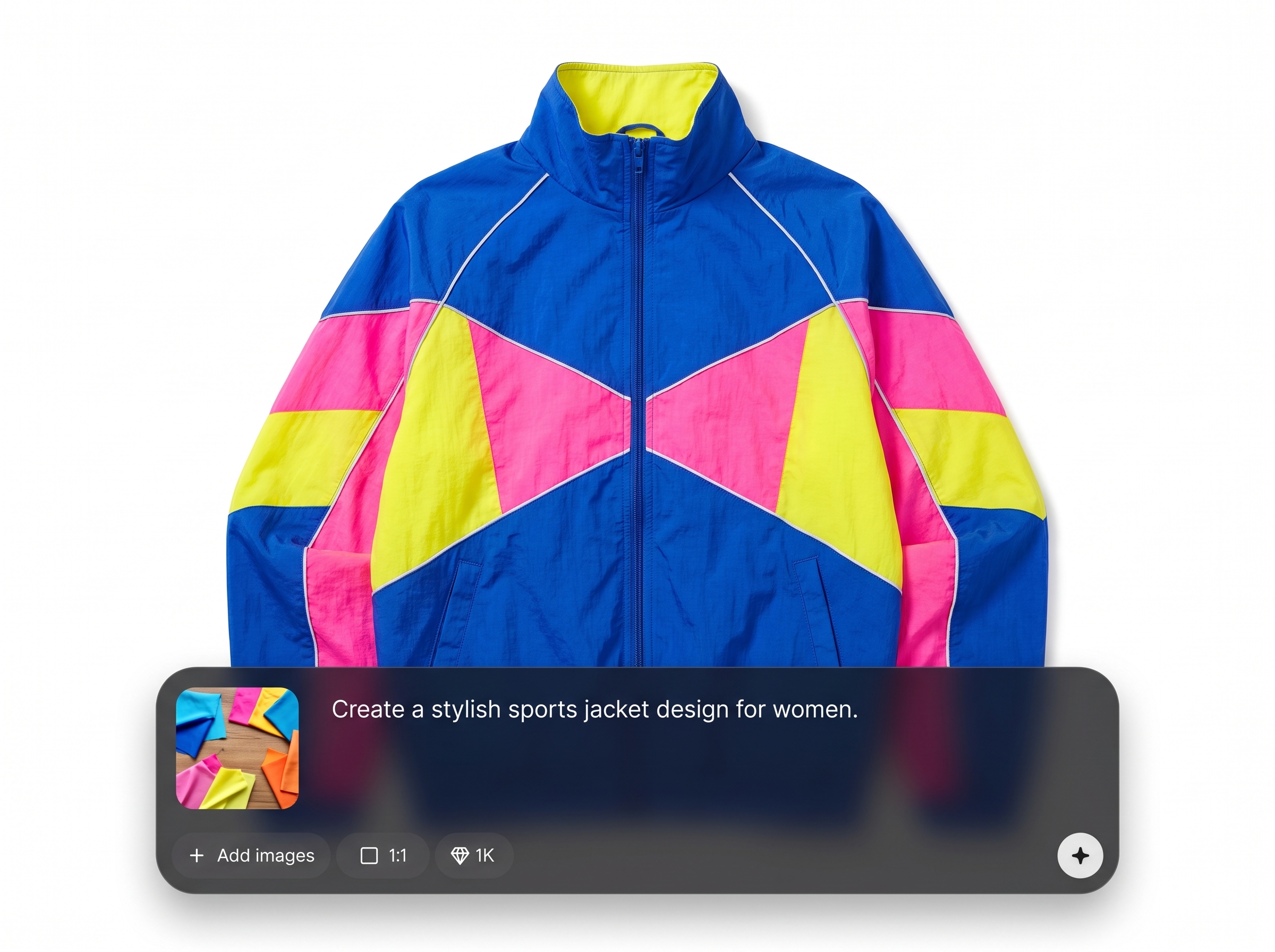 Prompt-to-top mockups