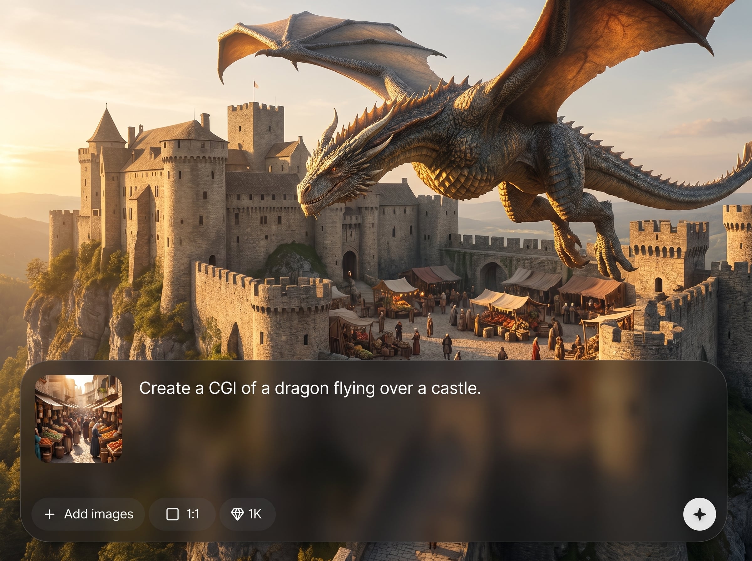 CGI + photo fusion