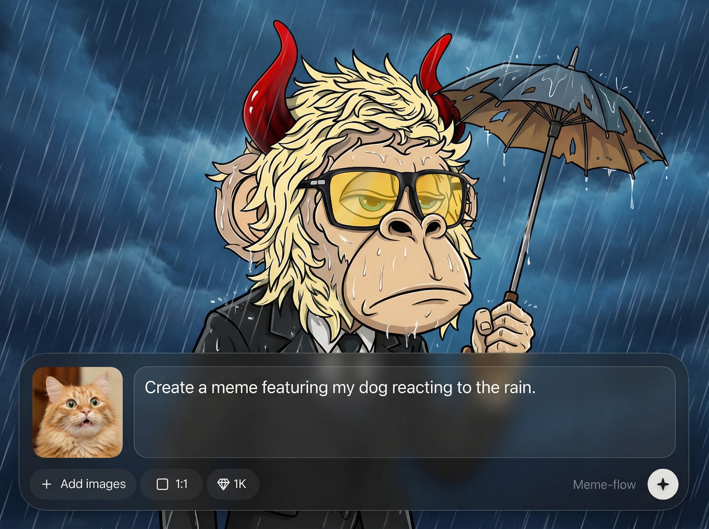 Multiple meme variations fast