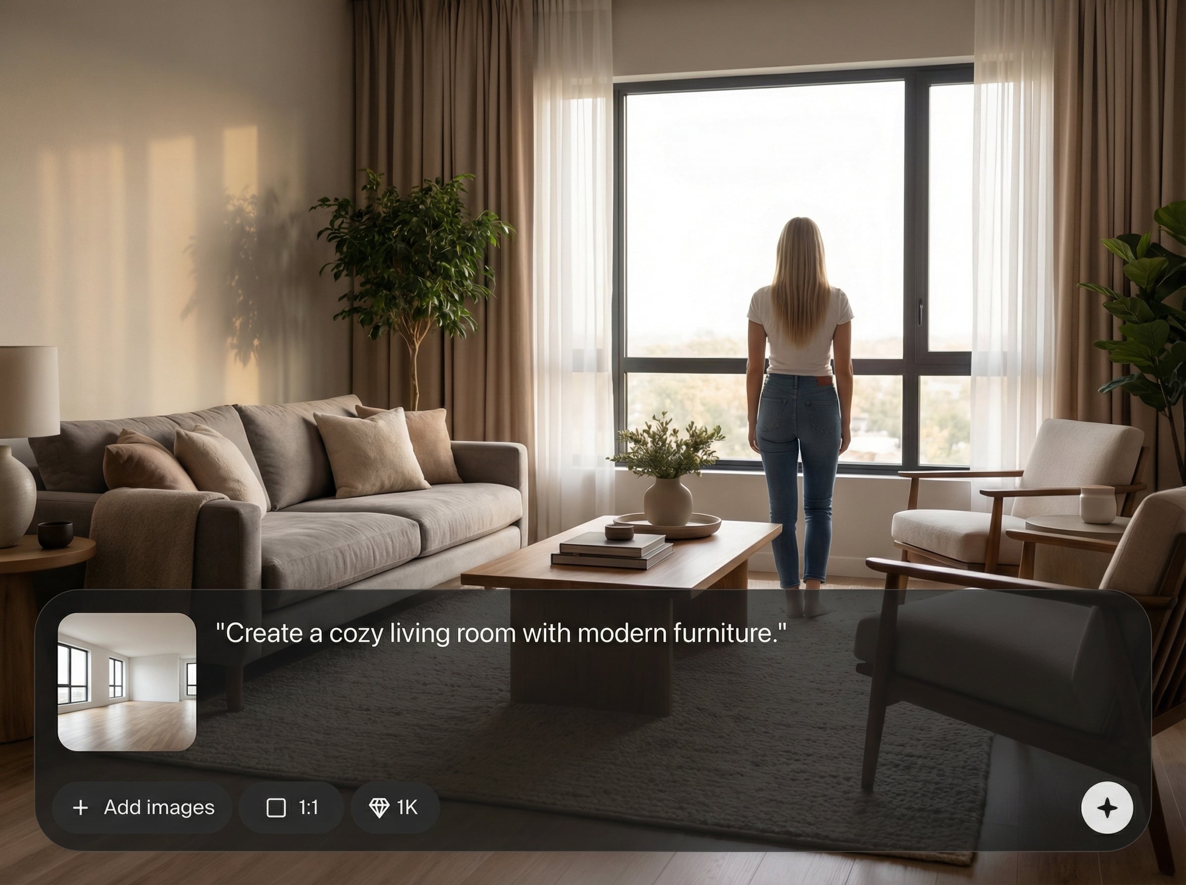 Realistic room placement