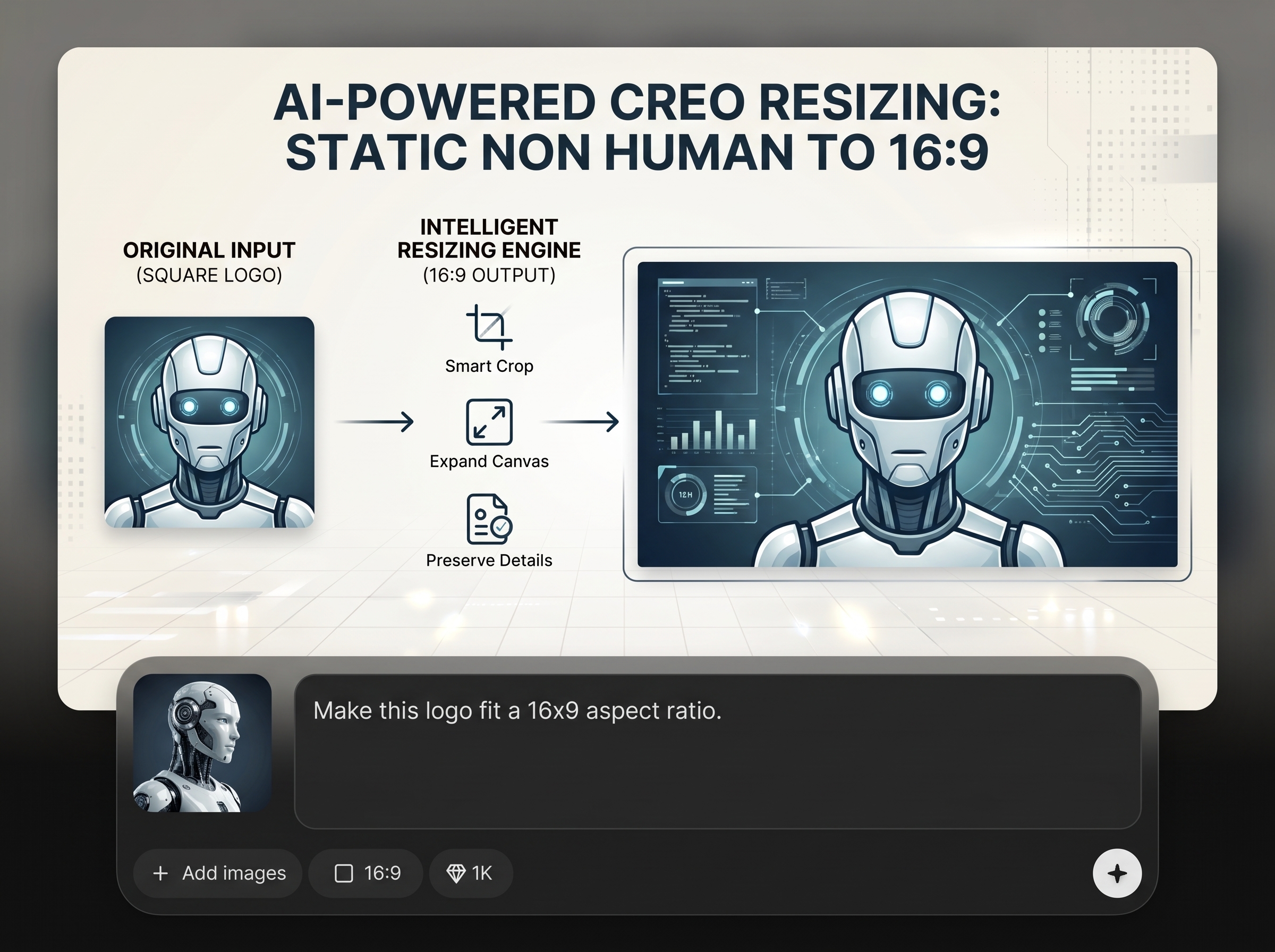 Fast resize with preview