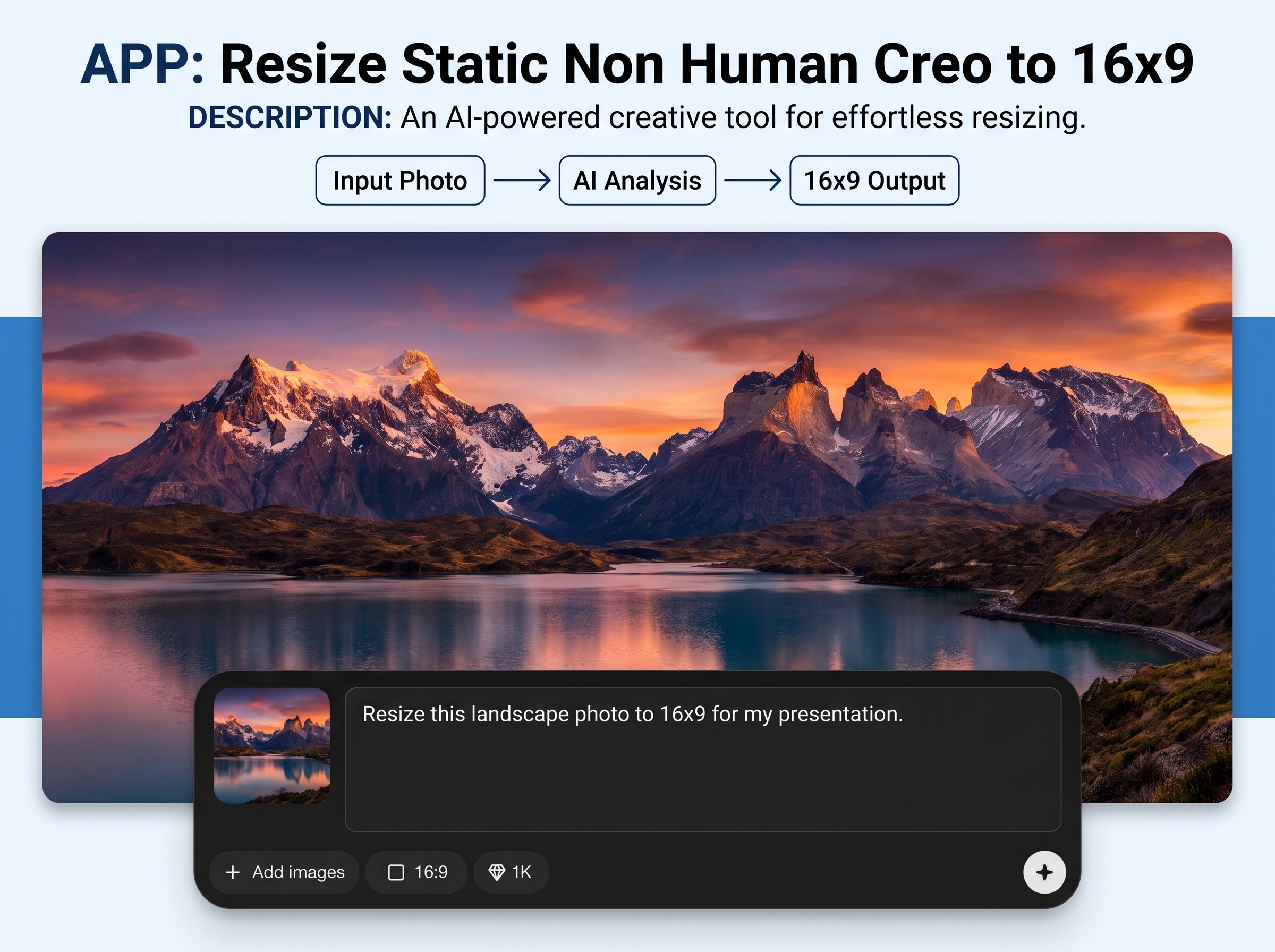 AI-assisted aspect ratio conversion