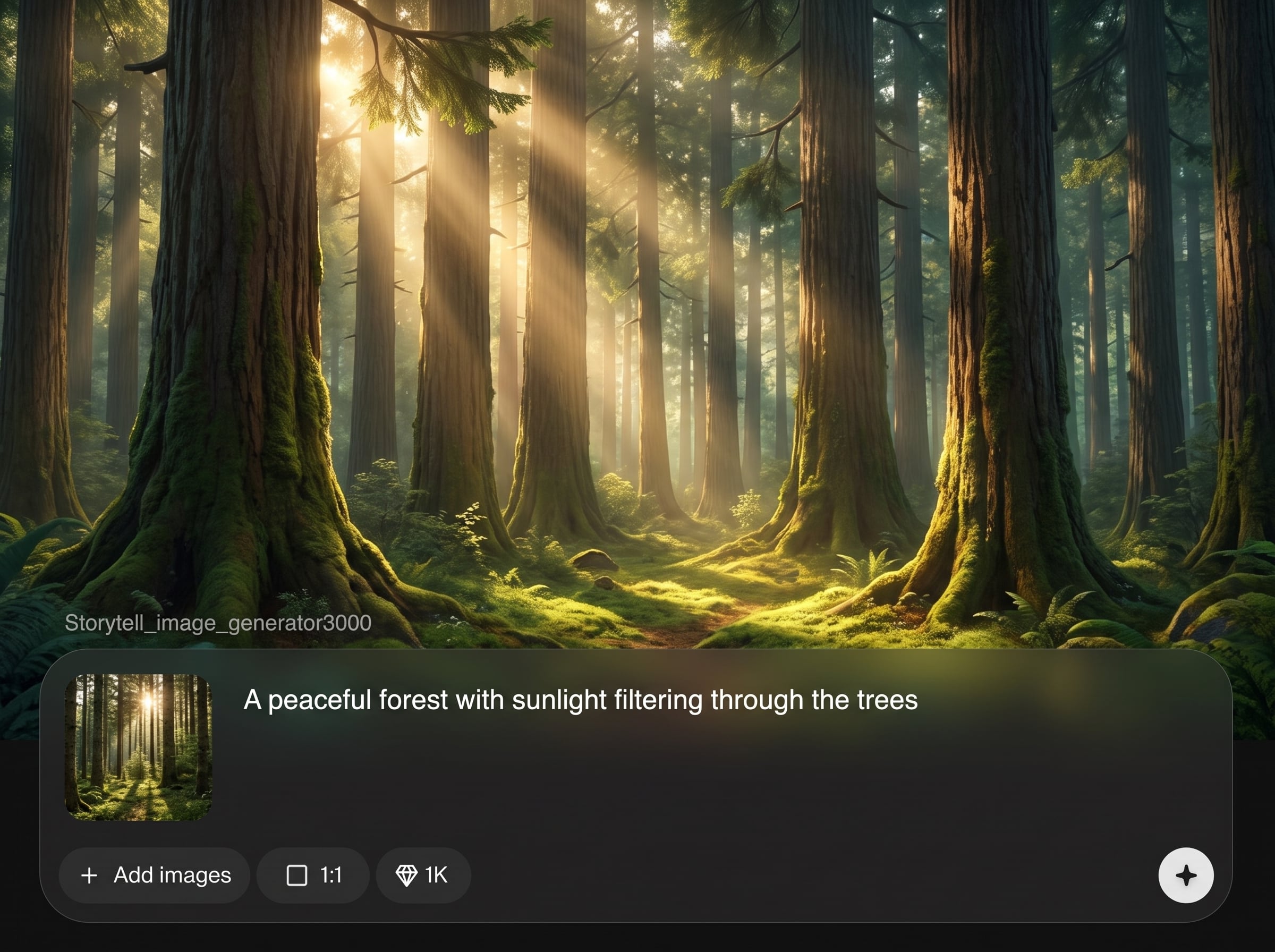 Text-to-storyboard keyframes