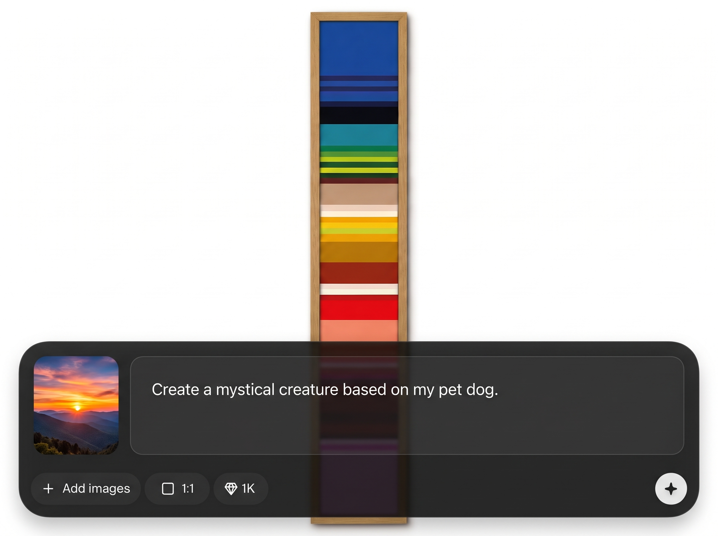 Prompt-to-icon generation