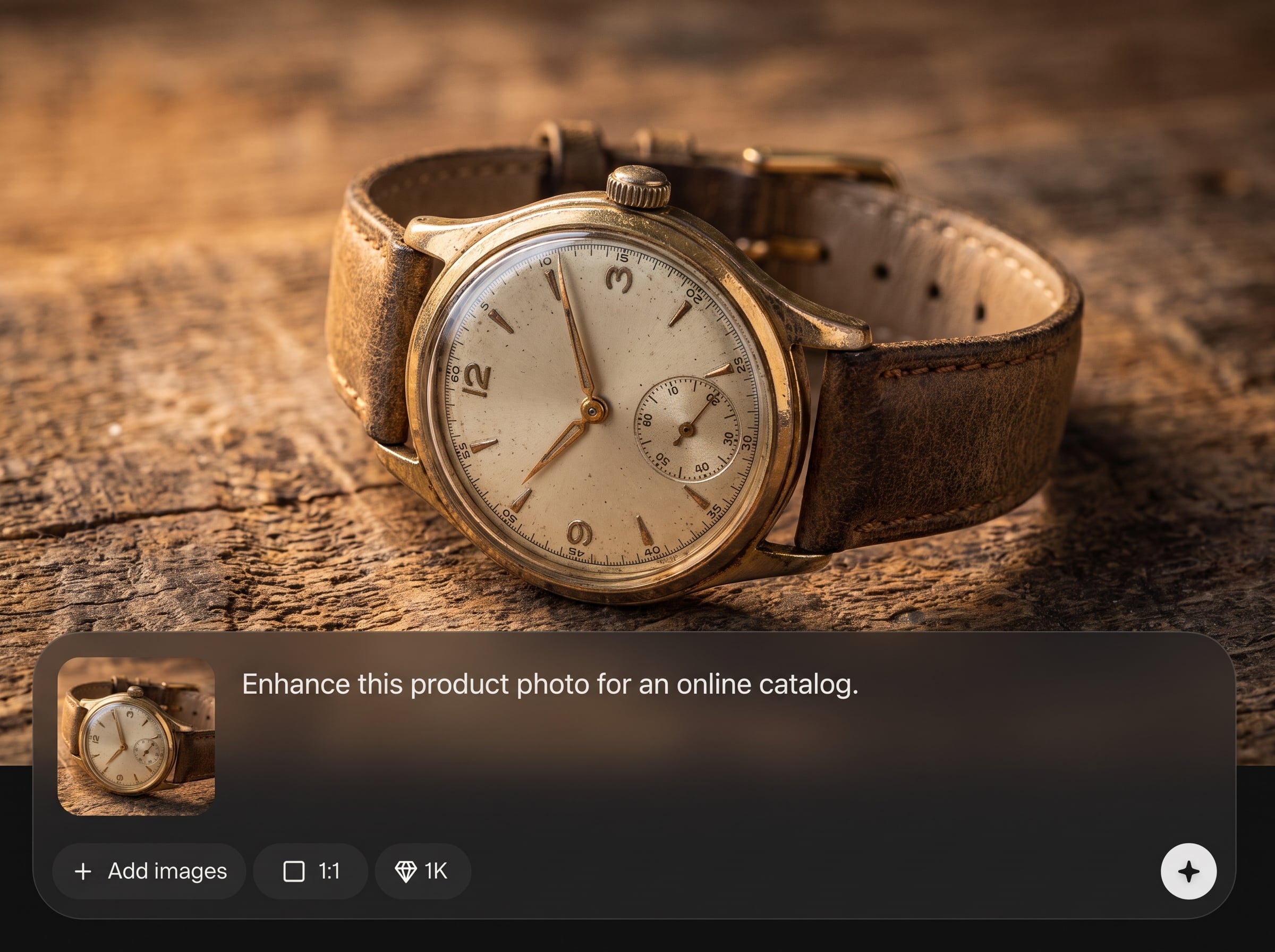 Fast variations and upscale