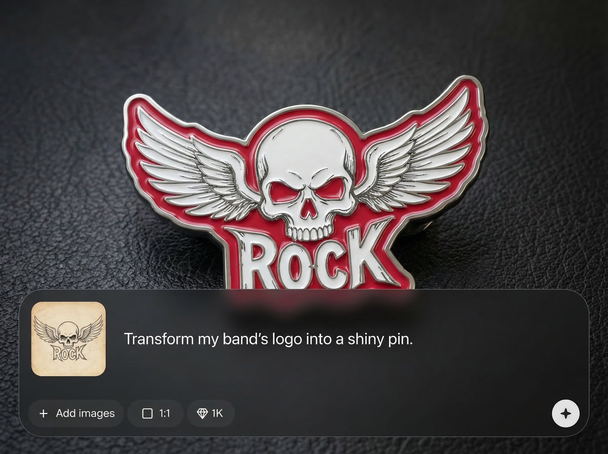 Fast mockups from logos
