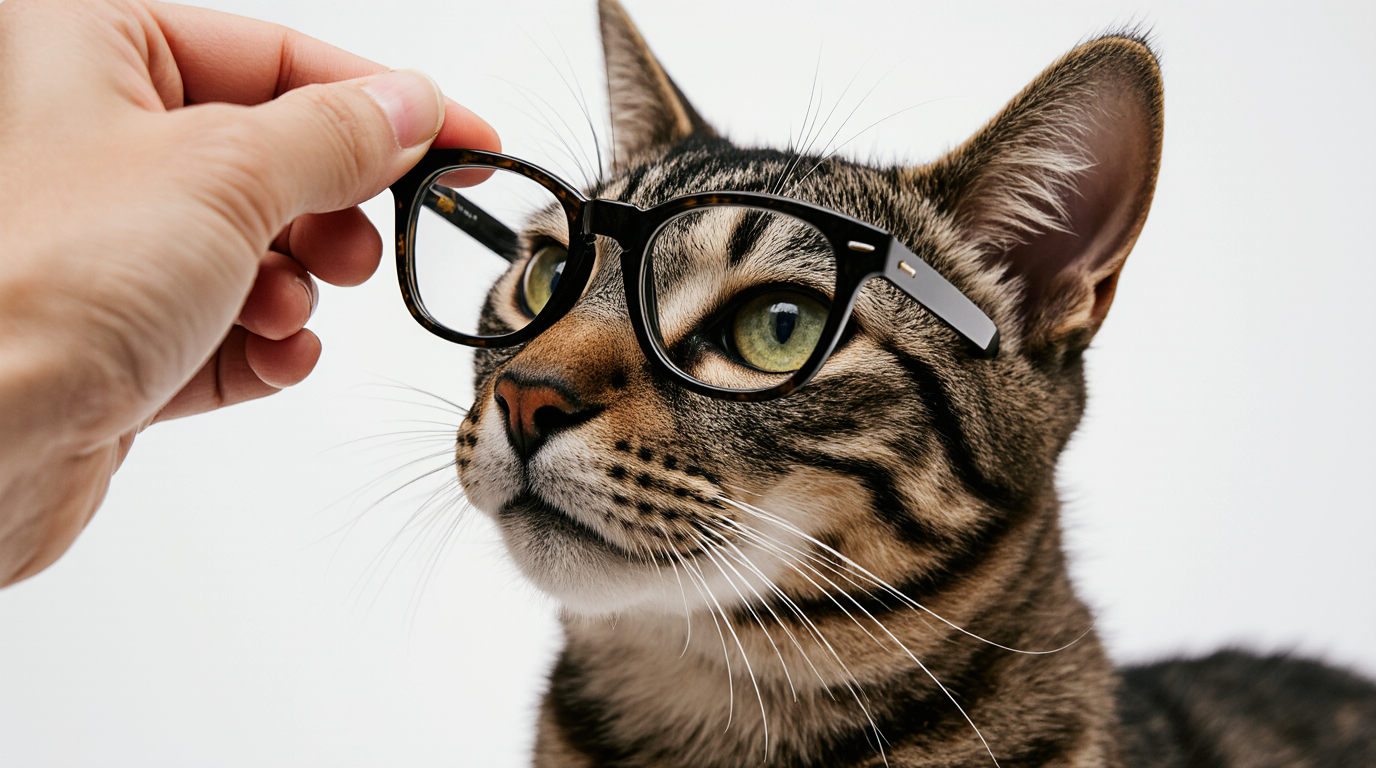 Cat with Glasses