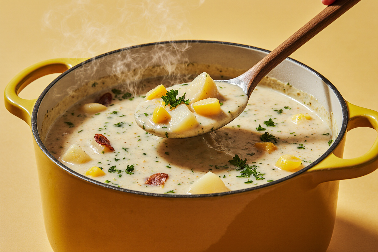 Creamy Corn Chowder Recipe (One-Pot, 40 Minutes) - Thick & Hearty! 7 img?f=webp&i=https%3A%2F%2Fgen.krea.ai%2Fimages%2F35409427 8a15 40f9 a300 154478b65954
