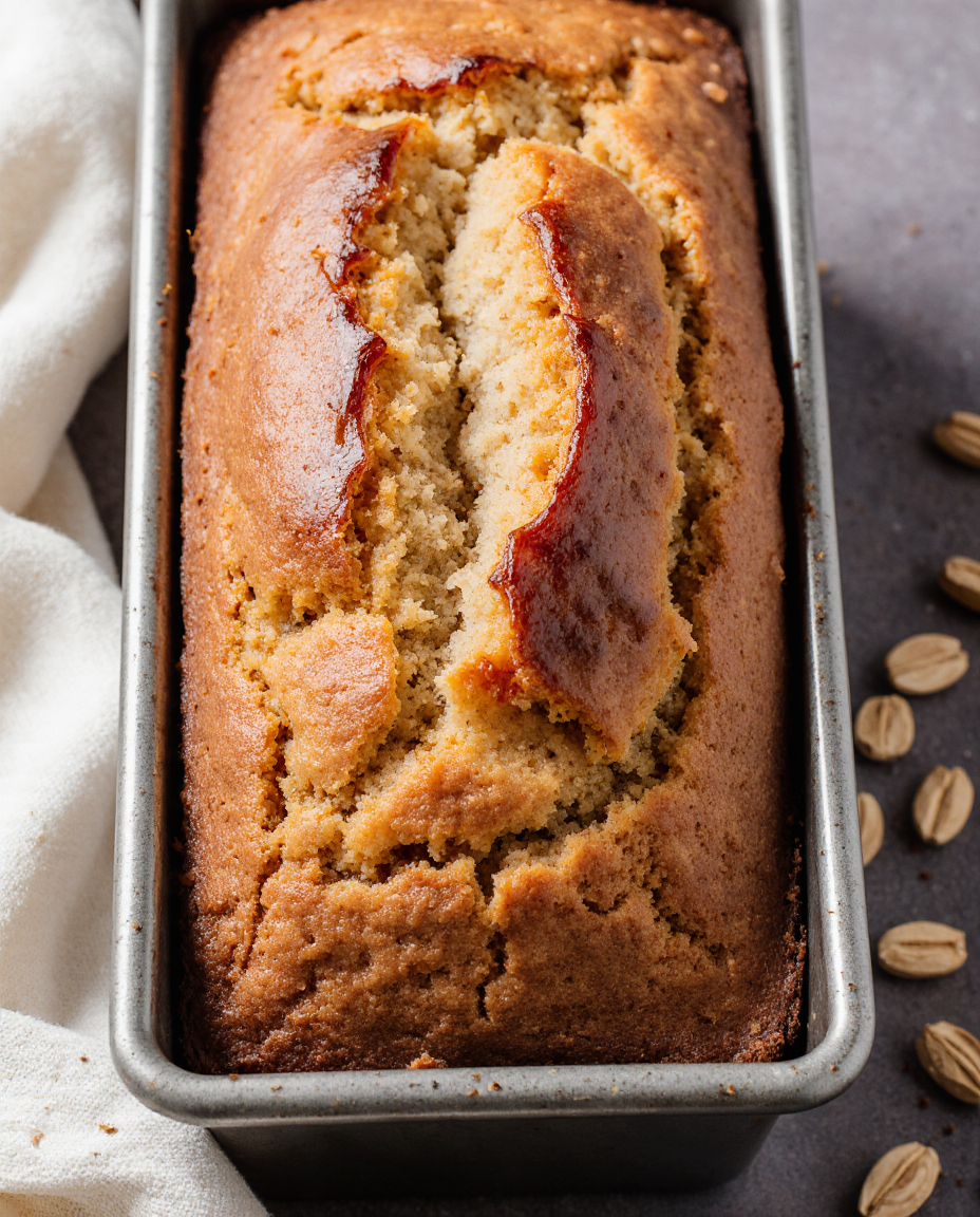 Cozy Honey-Cinnamon Oatmeal Bread | Closeup zoomed-in amateur photo from reddit, taken with iphone 17 pro in human view side angle, looking taken by amateur, juicy mouthwatering homemade Cozy Honey-Cinnamon Oatmeal Bread, a warm and inviting loaf filled with the delightful flavors of oats, honey, and cinnamon, perfectly baked to a golden brown, with a soft and fluffy texture that melts in your mouth. --iw 3