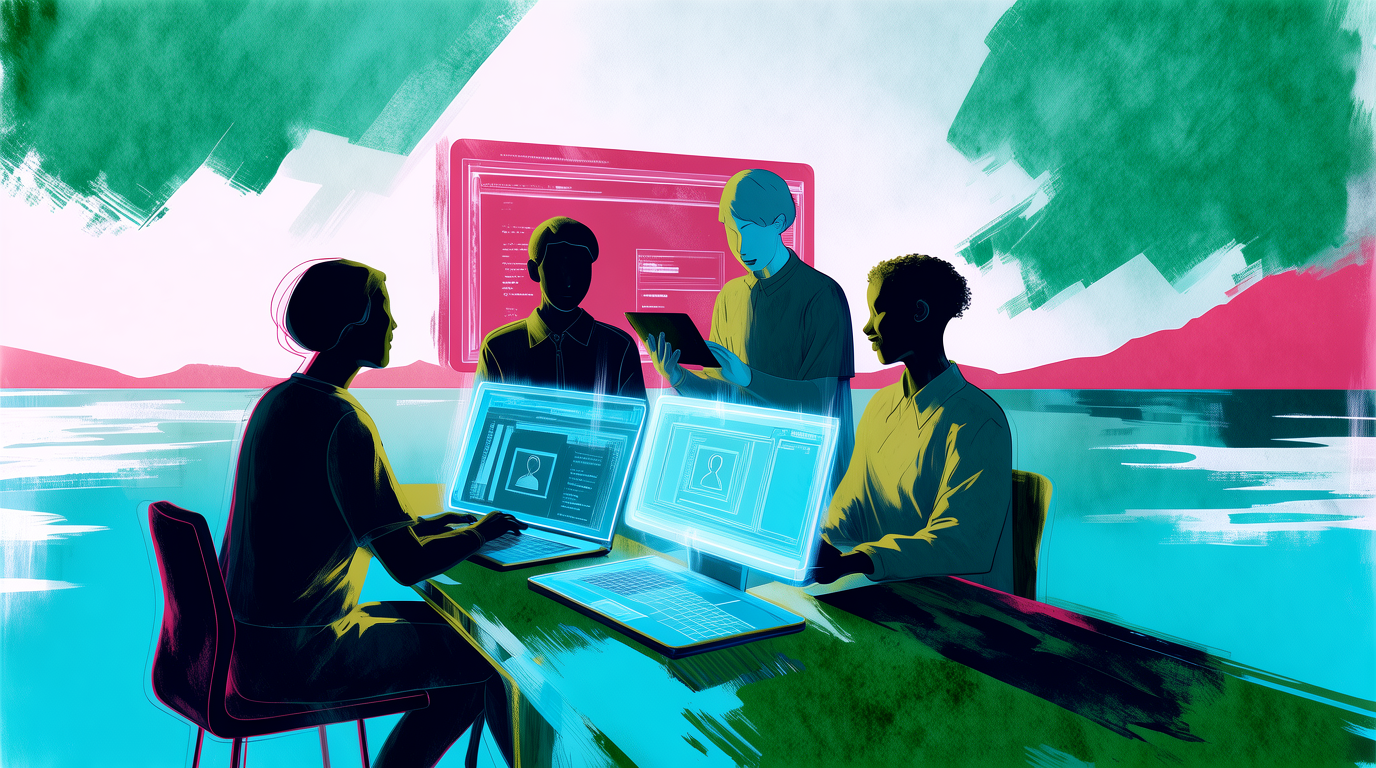 Example output from Agoria AI Paintings