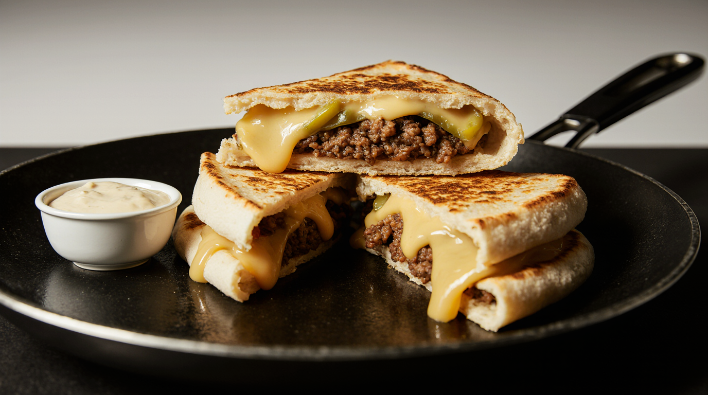 Cheeseburger Quesadilla Recipe