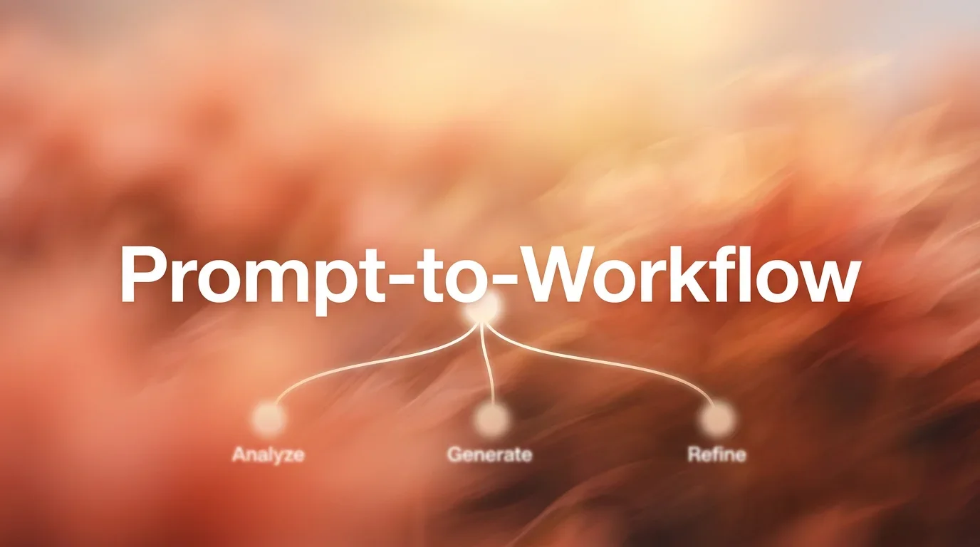 Prompt-to-Workflow
