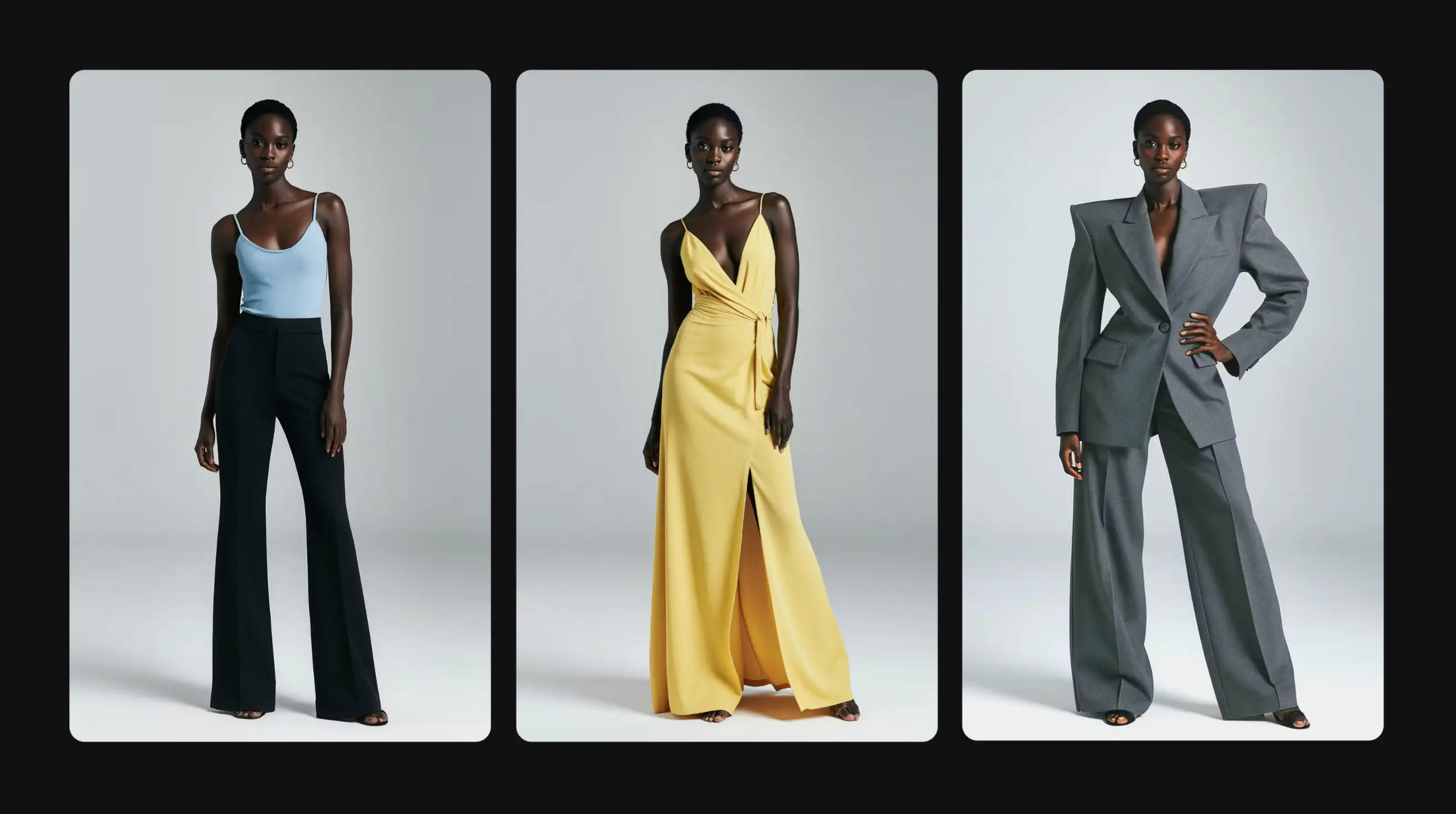 Dashboard demonstrating consistent model styling for products