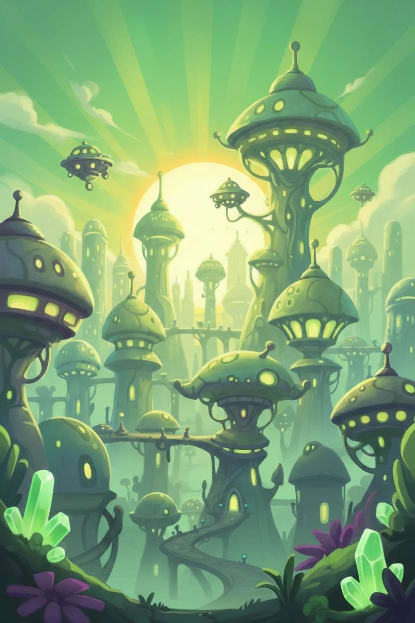 Painterly mobile style example showing soft brushstroke aesthetic