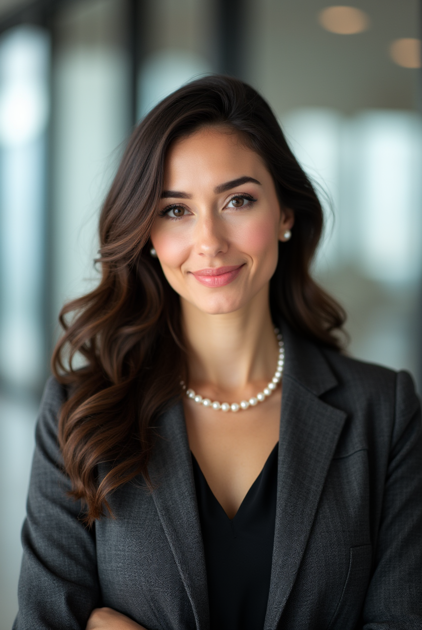 Professional woman in a formal setting