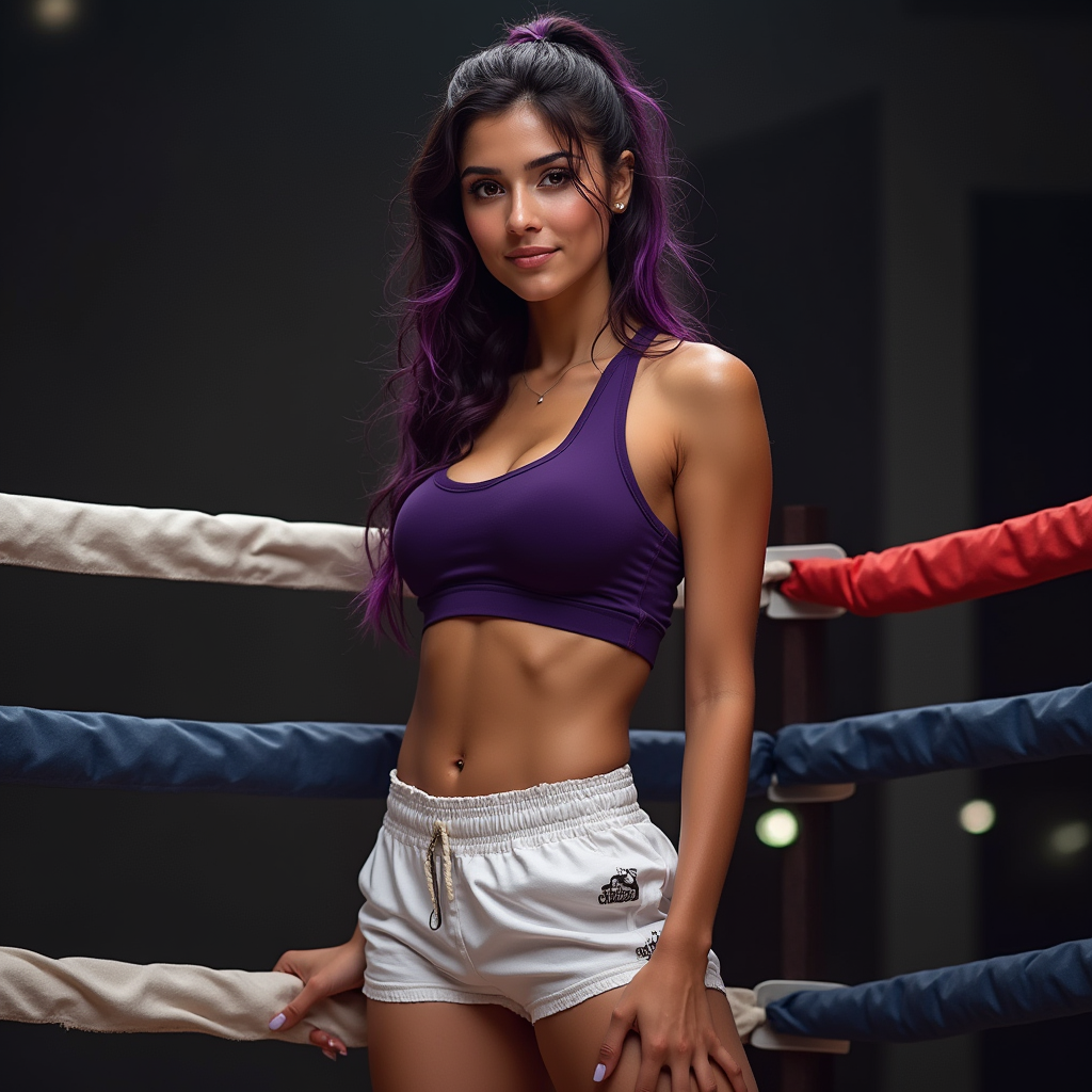 purple