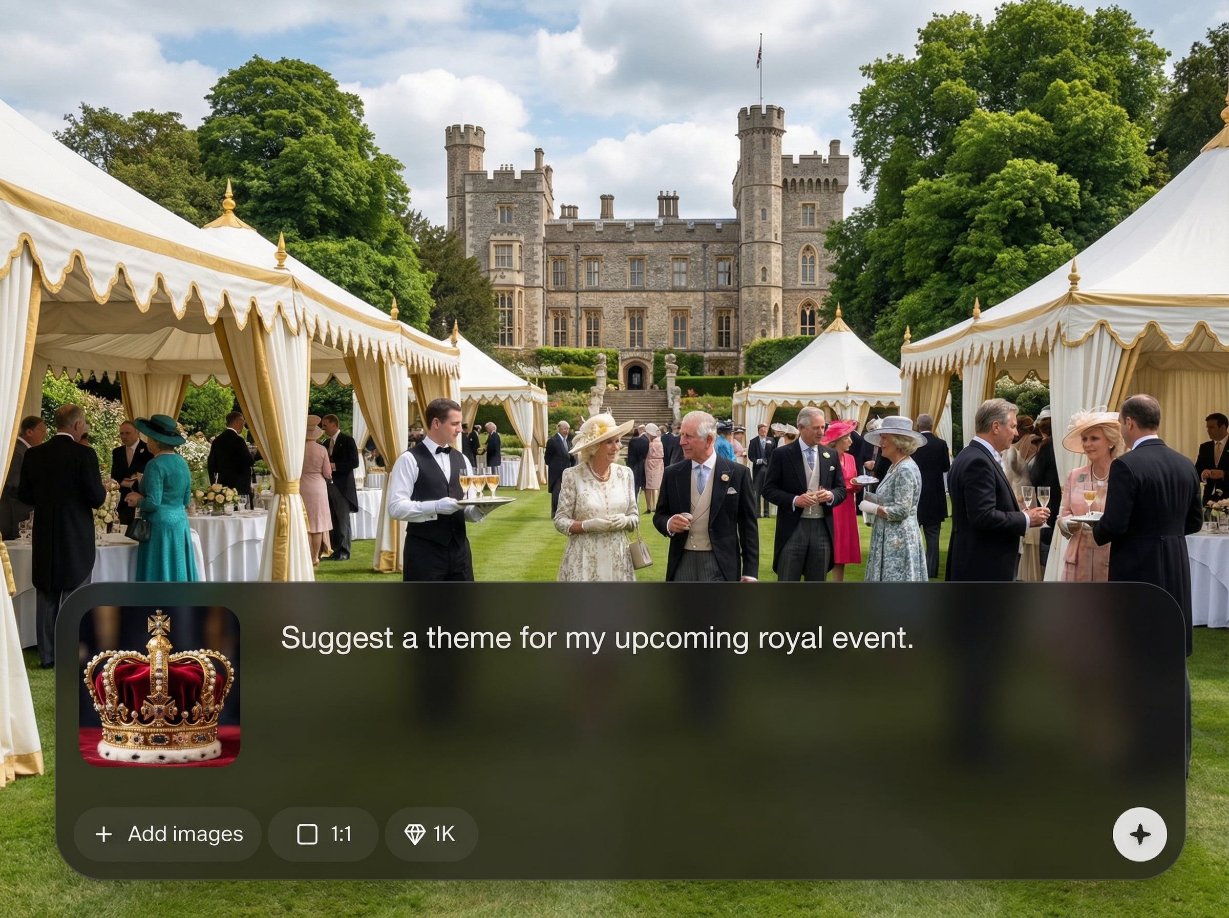 AI Royal Brand Generator: Design Assets Online