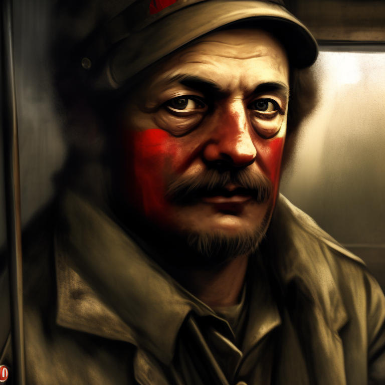 metro 2033 communist portrait