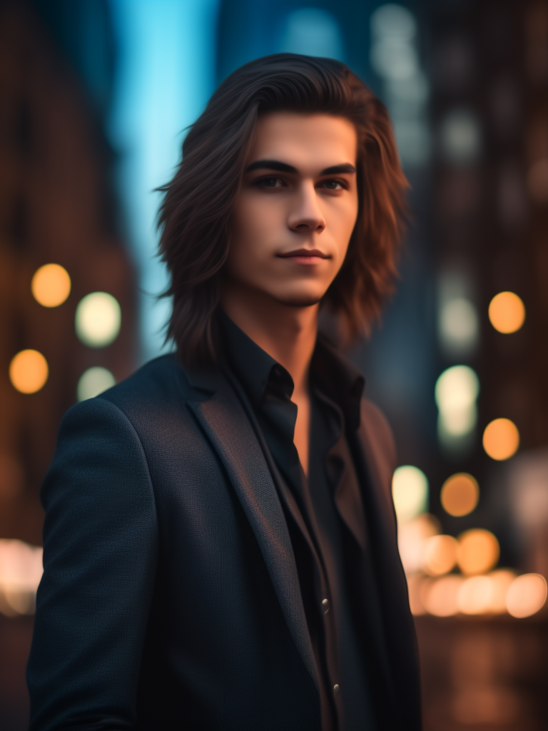 Krea ai professional award winning portrait a young man w 