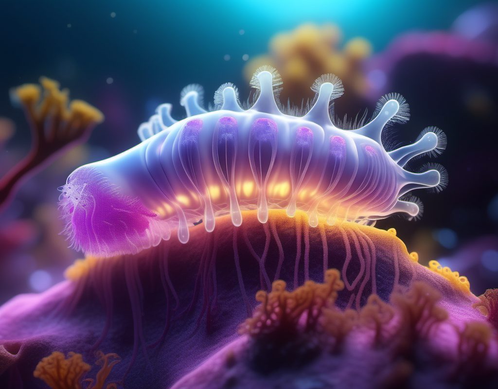 Krea ai high detailed 3d rendering of a translucent ghostl 