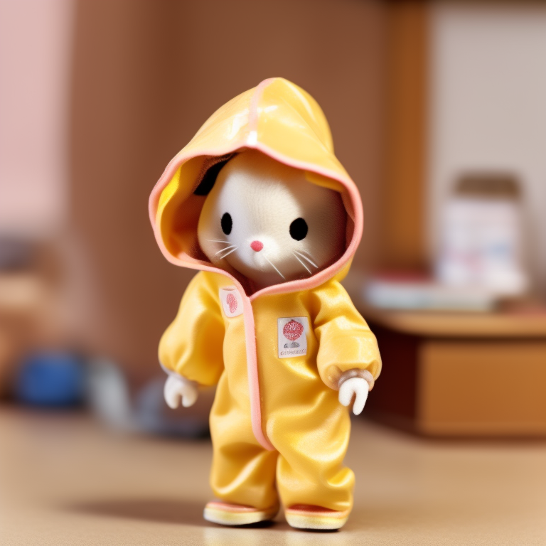 calico critter hazmat suit