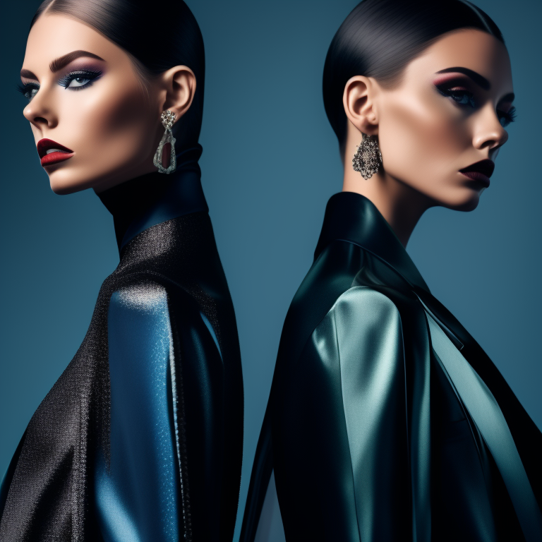 KREA AI - Professional award-winning portrait. backshots of