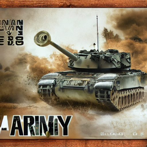 army tank poster